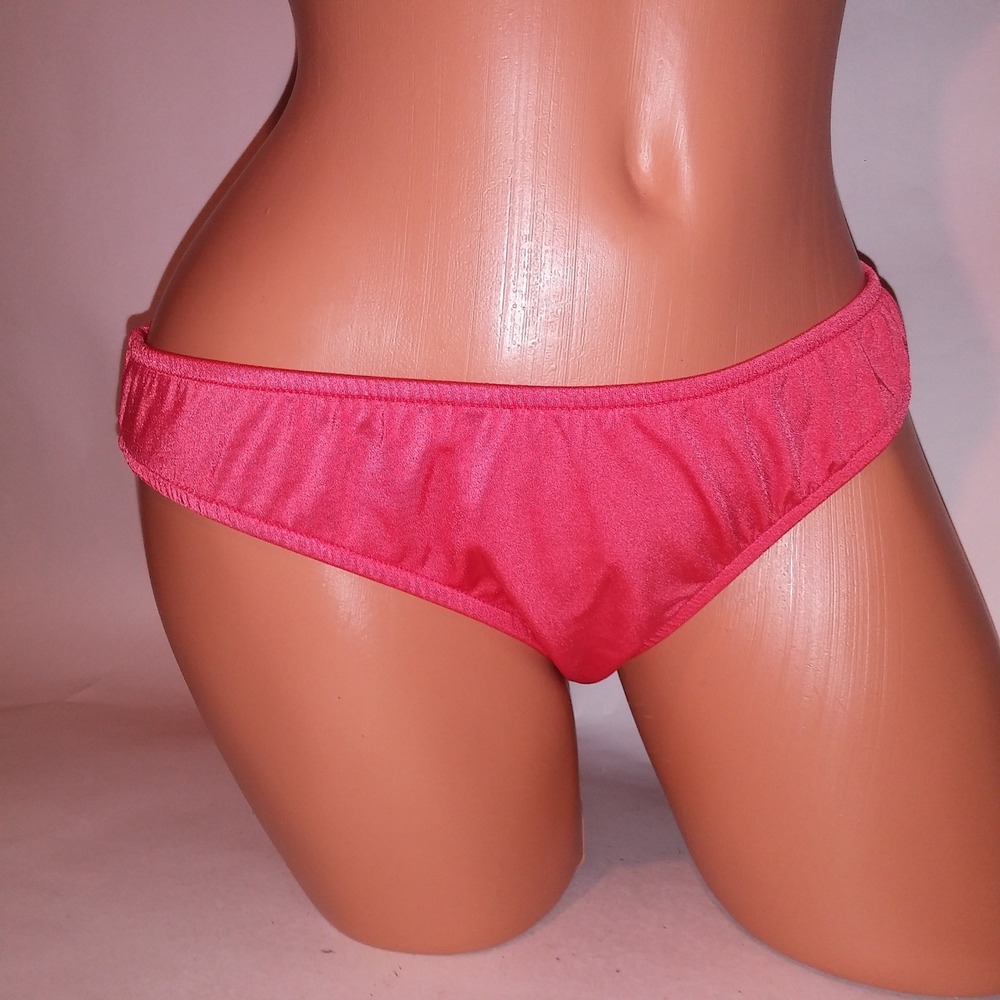 Venus Swim Bikini Bottom Size 10 Full Coverage Coral Shimmer Solid Ruffle